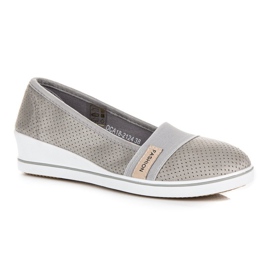 Mckeylor Bailarinas deportivas gris