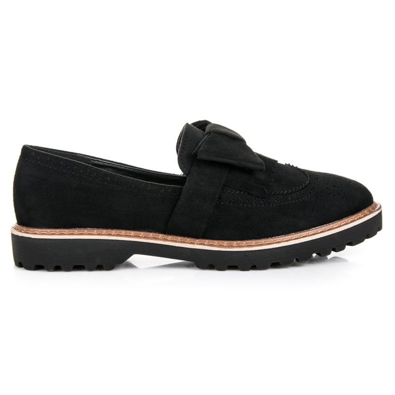 Bestelle ZAPATOS de ante, mocasines negro