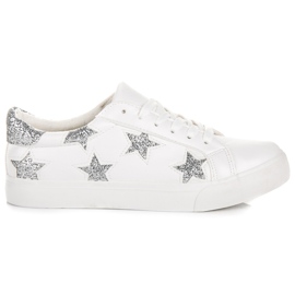 Zapatillas blancas con estilo blanco