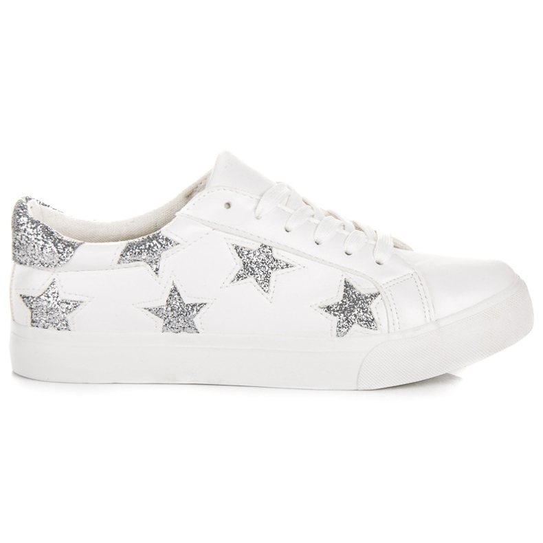 Zapatillas blancas con estilo blanco Zapatillas blancas con estilo blanco