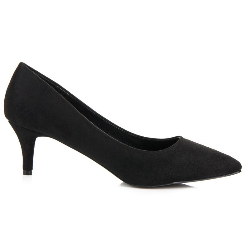 Tacones de ante negros Tacones de ante negros