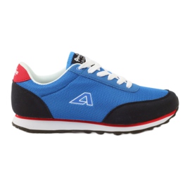 American Club Deportivas americanas con cordones para mujer azul