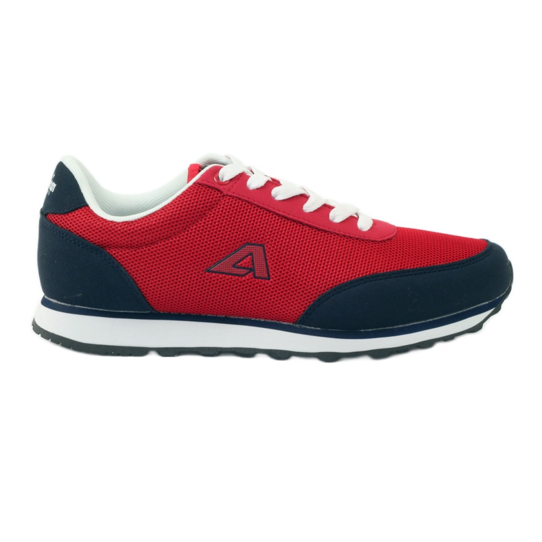 American Club Deportivas americanas rojas atadas azul marino rojo