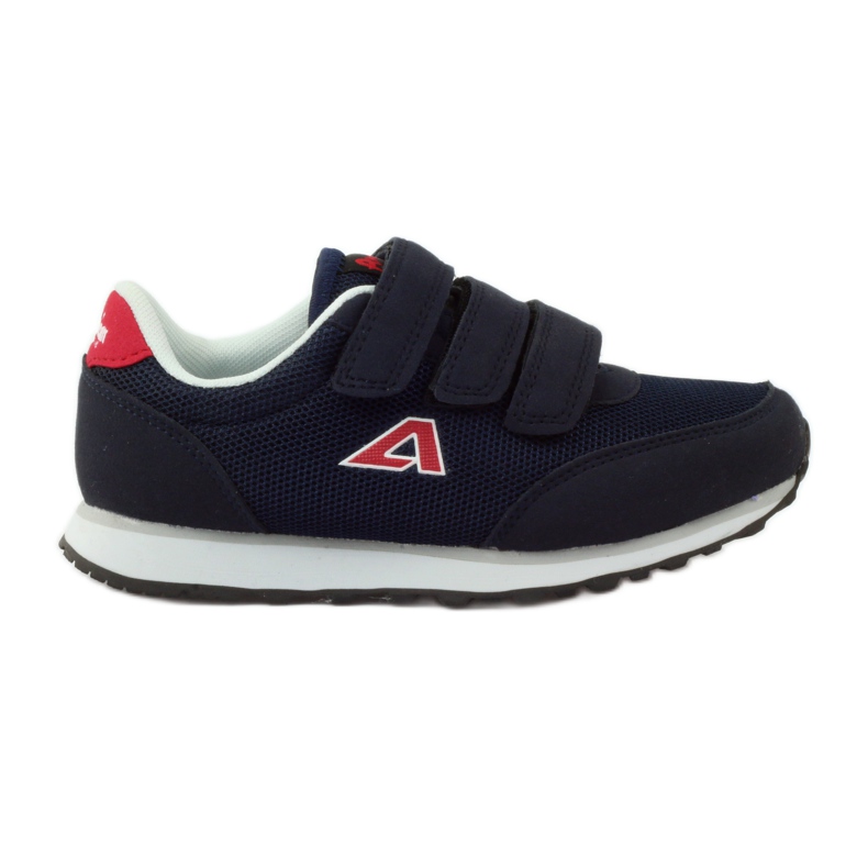 American Club Deportivas americanas azul marino con velcros rojo