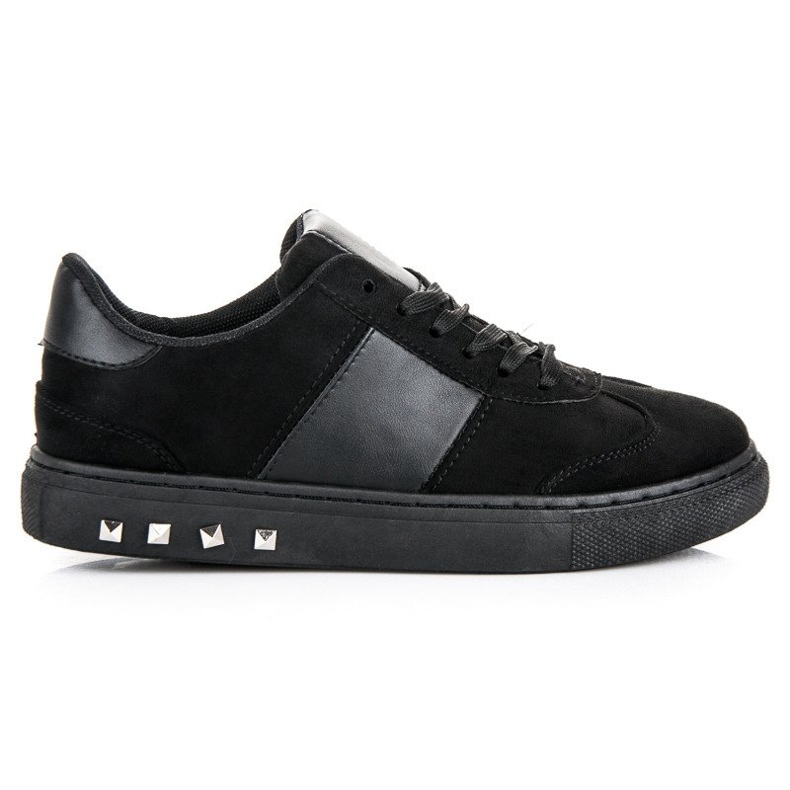 Sport Zapatillas de gamuza negro