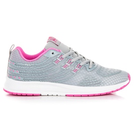Ax Boxing zapatillas de correr para mujer gris