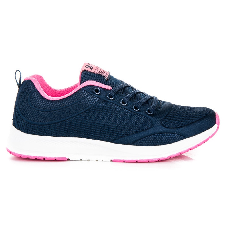 Ax Boxing Zapato textil azul marino rosado
