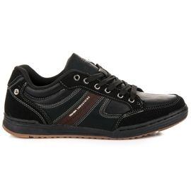 Arrigo Bello Zapatos casuales de los hombres negro
