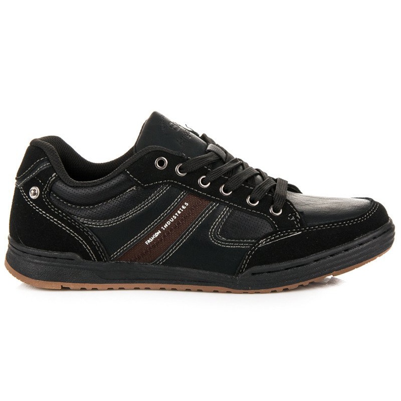 Arrigo Bello Zapatos casuales de los hombres negro