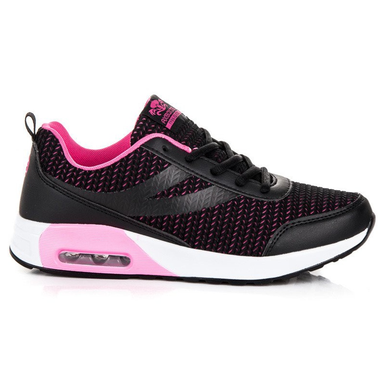 Ax Boxing Calzado deportivo de moda negro rosado Ax Boxing Calzado deportivo de moda negro rosado