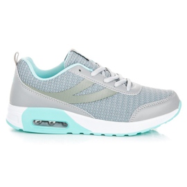 Ax Boxing Calzado deportivo de moda azul gris