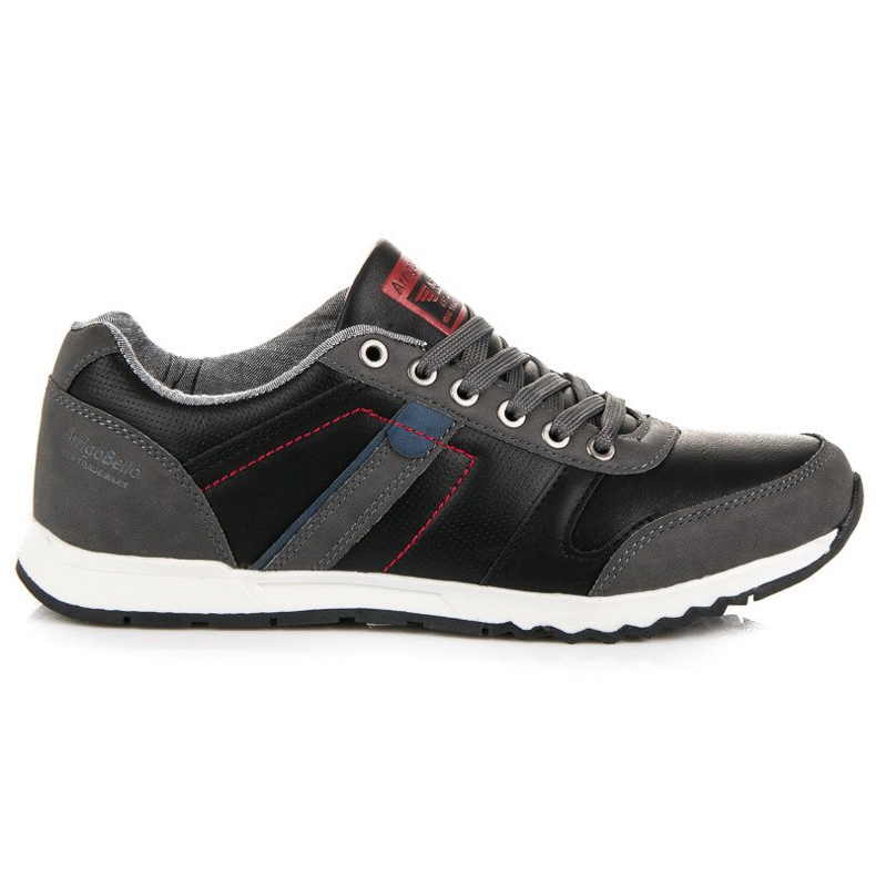 Arrigo Bello Zapatillas grises de hombre