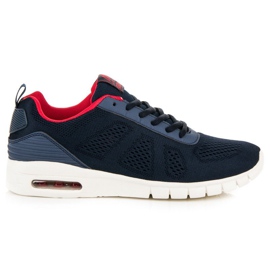 Ax Boxing Zapatillas de textil azul