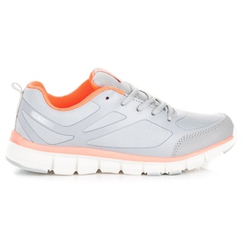 Ax Boxing Calzado deportivo clásico naranja gris