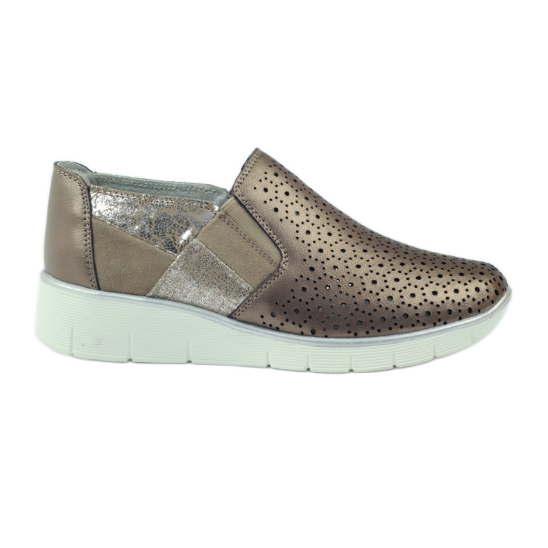 Zapatillas deportivas de cuero Filippo marrón multicolor