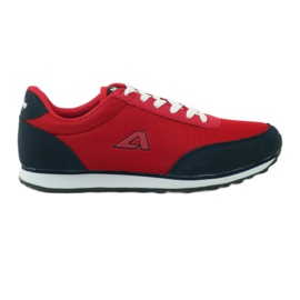 American Club Deportivas atadas hombre rojo americano azul marino
