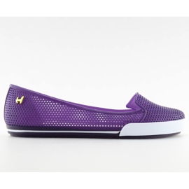 Troncos meliski fioletowe KM59 MARINO / BLANCO violeta