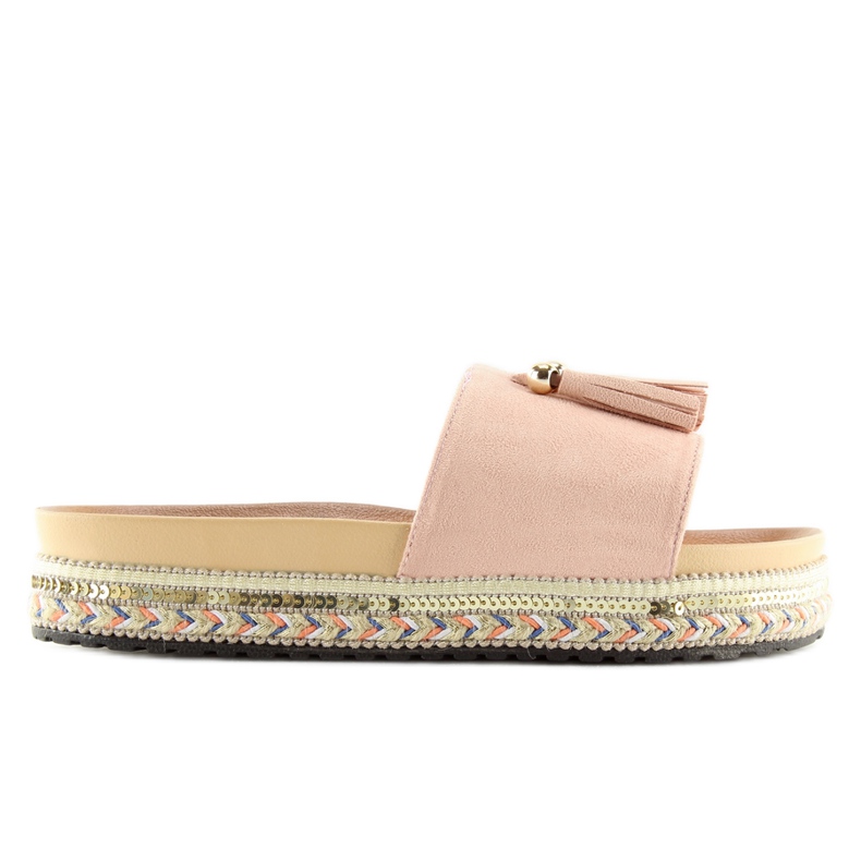 Pantuflas mujer rosa LS-93 rosa rosado Pantuflas mujer rosa LS-93 rosa rosado