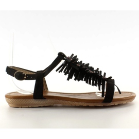 Sandalias estilo indiana k1626301 Negro Sandalias estilo indiana k1626301 Negro