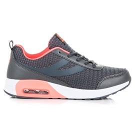 Ax Boxing Calzado deportivo de moda gris rosa