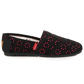 L. Day Alpargatas sin cordones negro