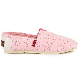 L. Day Alpargatas sin cordones rosado