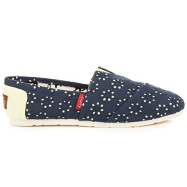L. Day Alpargatas sin cordones azul