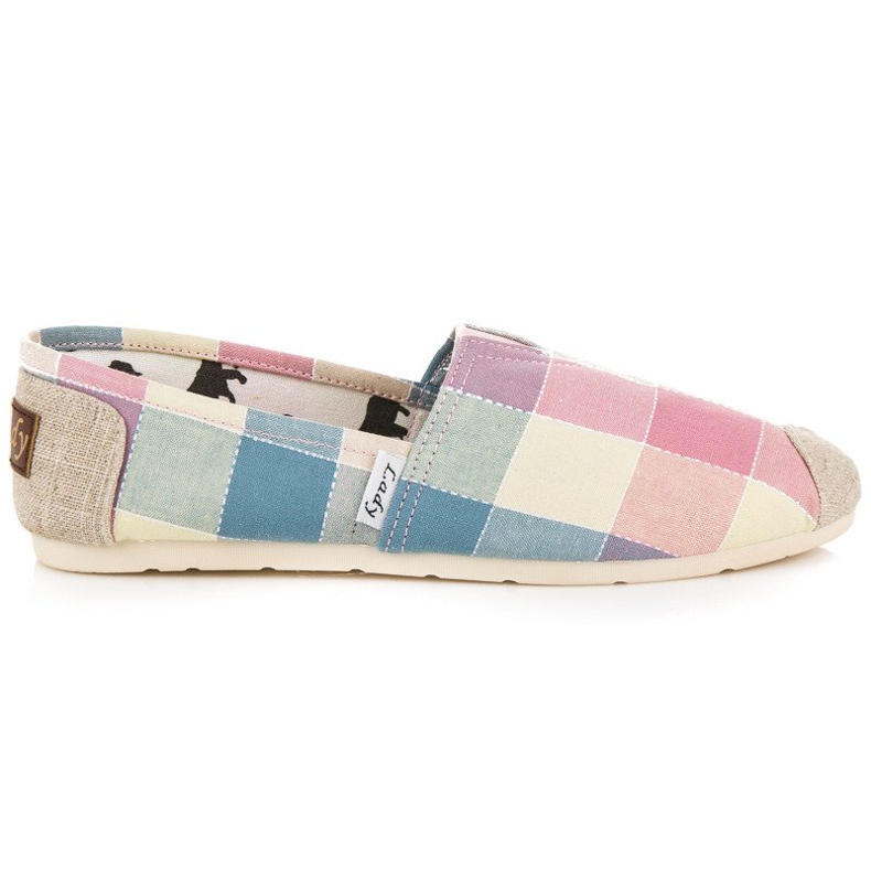 L. Day Alpargatas Cuadros Cómodas multicolor