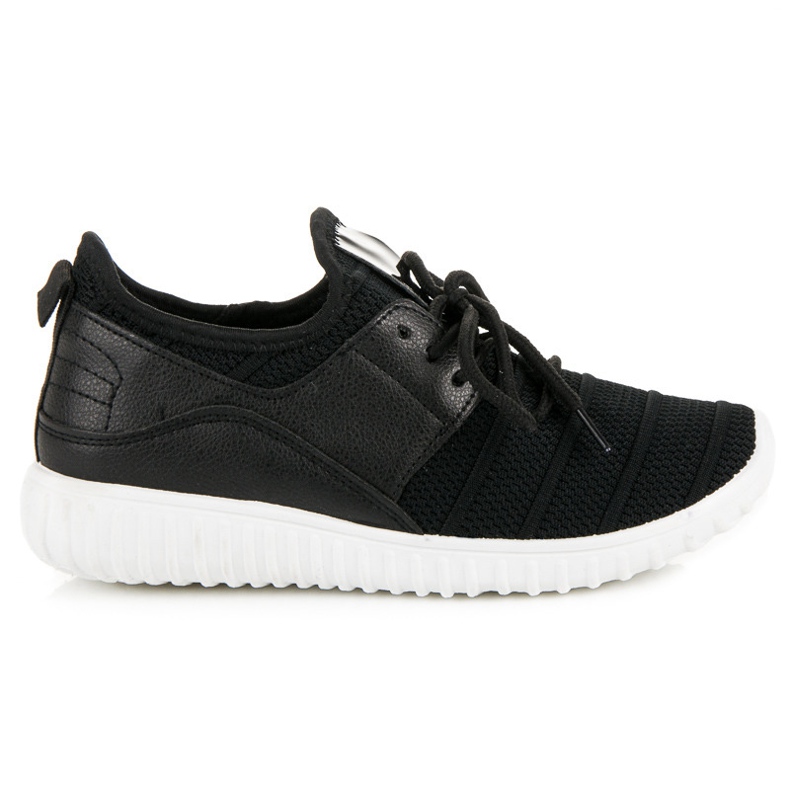 Zapatillas slip-on negras negro