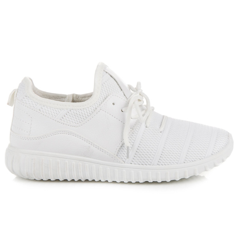 Zapatillas blancas sin cordones blanco Zapatillas blancas sin cordones blanco