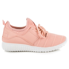 Zapatillas slip-on salmón rosa