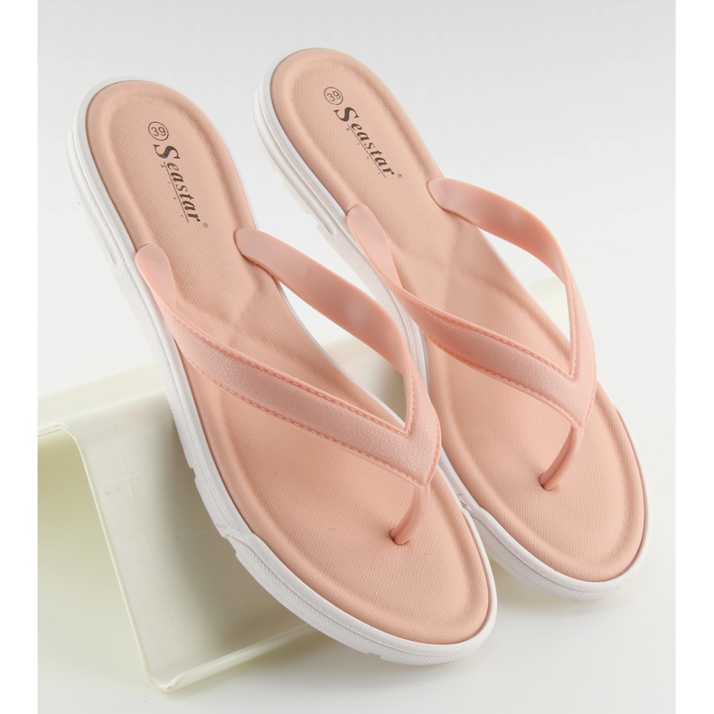 Rosa CK41P Chanclas rosas para mujer rosado