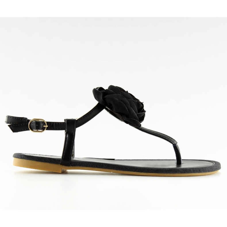 Chanclas con negro T314P Negro