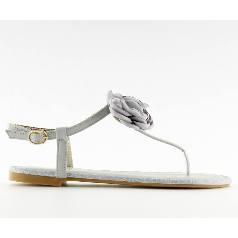 Sandalias chanclas con gris T314P Gris