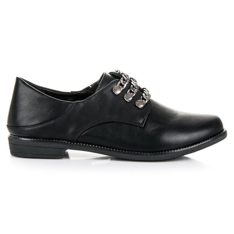 Anesia Paris Deslizar el pie dentro de los zapatos negro