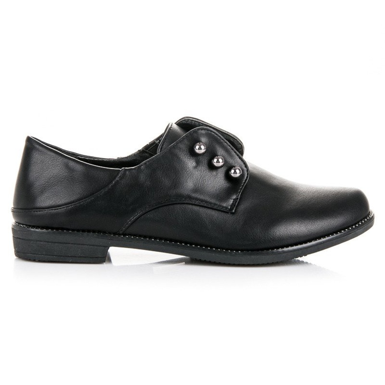 Anesia Paris Zapatos elegantes sin cordones negro
