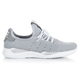 Zapatillas slip-on grises