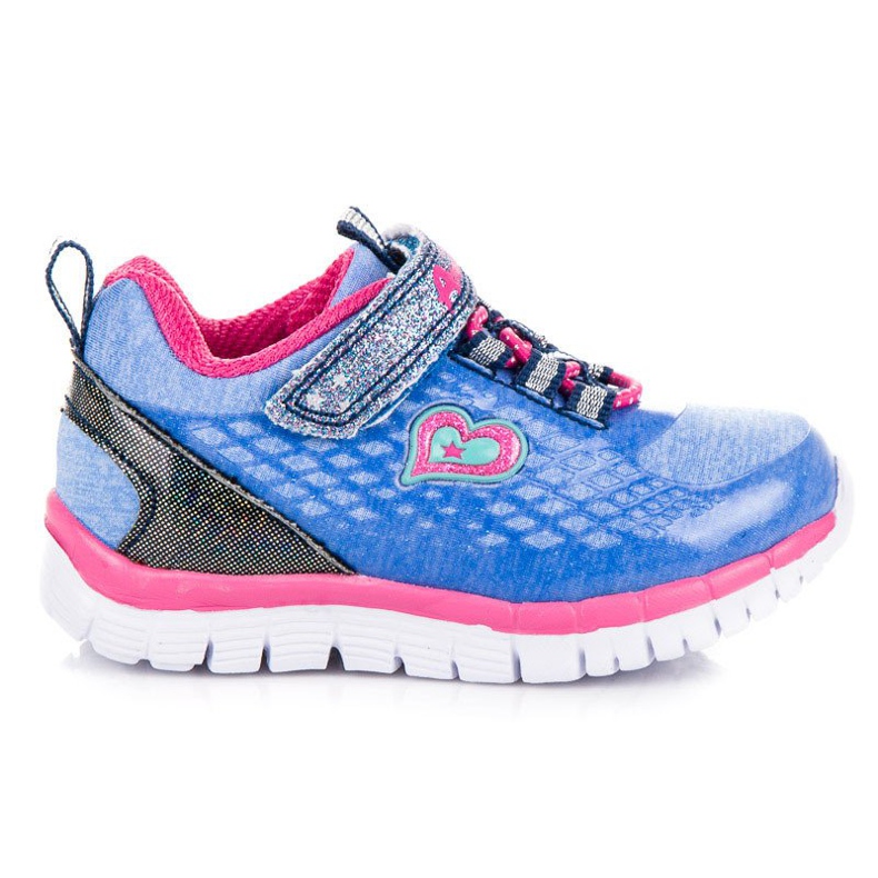 American Club Atado zapatos deportivos americanos azul