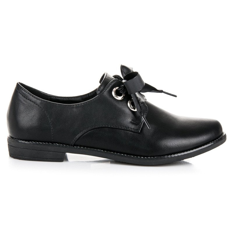 Anesia Paris Zapatos atados con cinta negro