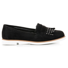 Sixth Sense Mocasines de ante negros