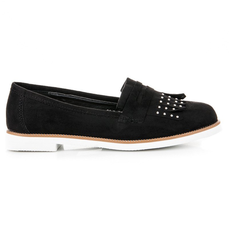 Sixth Sense Mocasines de ante negros