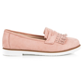 Sixth Sense Mocasín ante rosa rosado