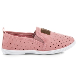 Zapatillas mckeylor de ante rosado