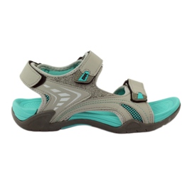 Sandalias mujer fondo EVA claro DK gris multicolor