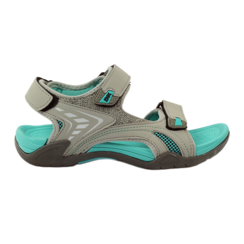 Sandalias mujer fondo EVA claro DK gris multicolor