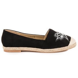 Sweet Shoes Alpargatas ante negro