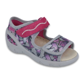 Zapatos befado niño pu 433P029 púrpura gris