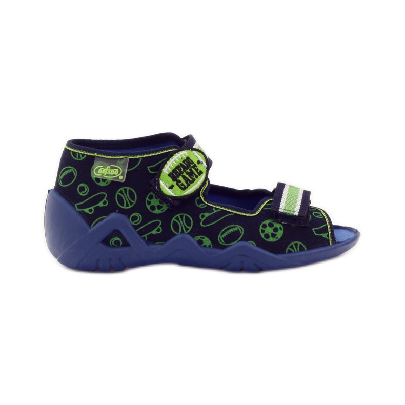 Zapatos befado verde niño 250P070 azul marino