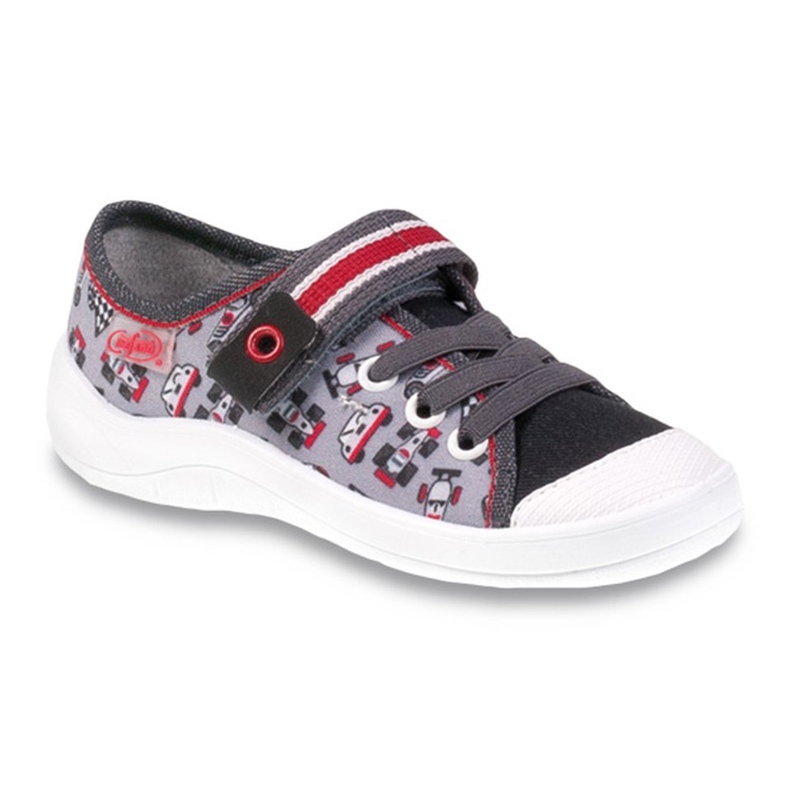 Zapatos befado niño 251X083 rojo gris