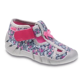 Zapatos befado niño 190P081 rosa gris
